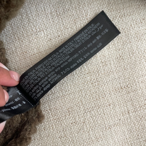 Massimo Dutti alpaca blend cardigan - Picture 7 of 7